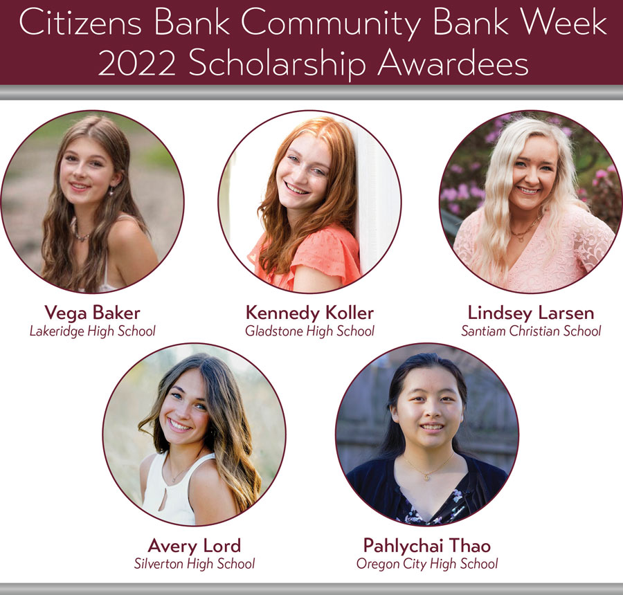 2022 Scholarship Winners