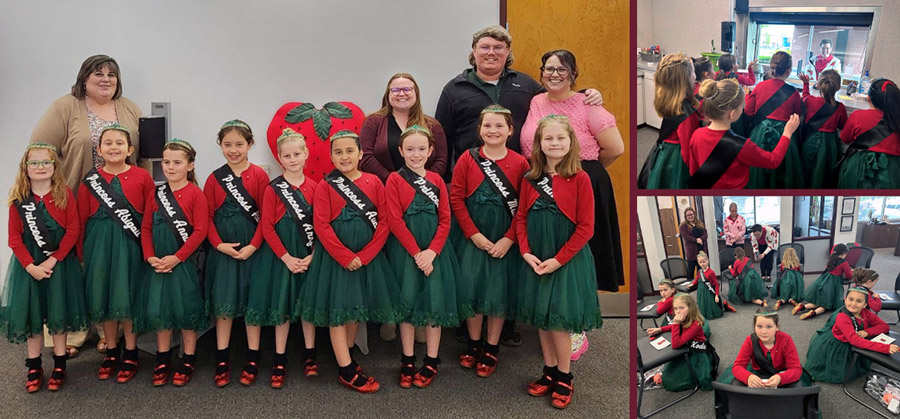Strawberry Festival Junior Princesses
